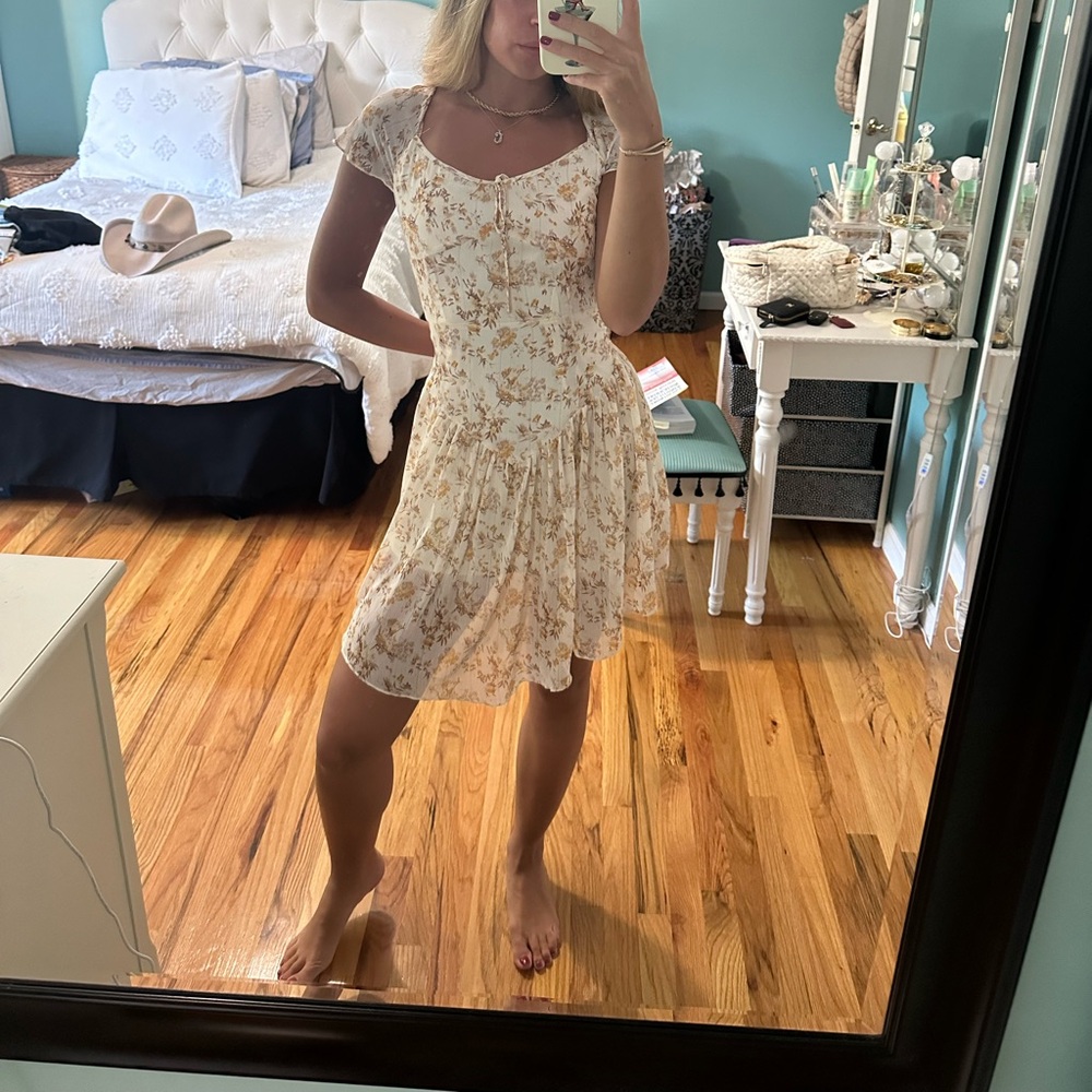 CIDER FLORAL DRESS